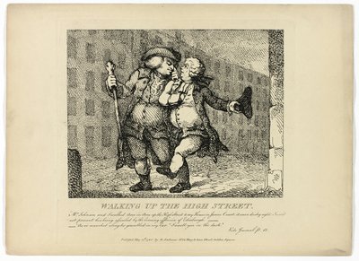 Walking up the High Street, de Boswell