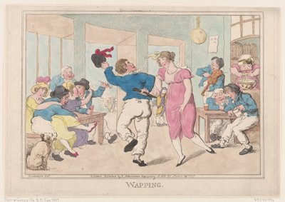 Wapping, septiembre de 1807 de Thomas Rowlandson