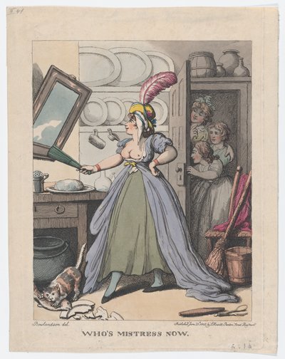 ¿Quién es la amante ahora?, 25 de junio de 1802 de Thomas Rowlandson