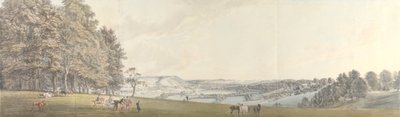 Vista de Boxhill desde Norbury Park, Surrey de Thomas Sandby