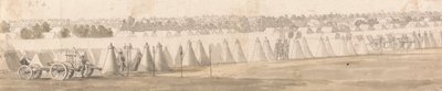 Un campamento en Flandes de Thomas Sandby