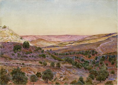 Las Colinas de Moab y el Valle de Hinnom de Thomas Seddon