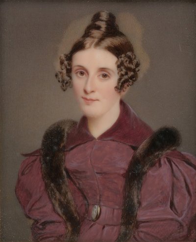 Retrato de una dama, ca. 1835 de Thomas Seir Cummings