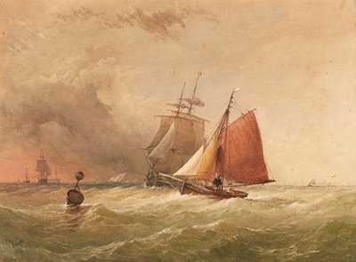 Una altercación inminente de Thomas Sewell Robins