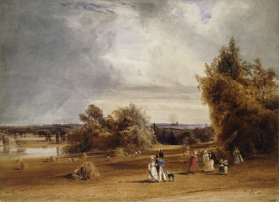 Una vista de París desde St. Cloud, 1830 de Thomas Shotter Boys