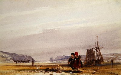 Niños en una playa de Thomas Shotter Boys