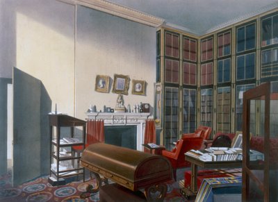 Habitación del duque, Apsley House, Westminster, Londres, siglo XIX de Thomas Shotter Boys
