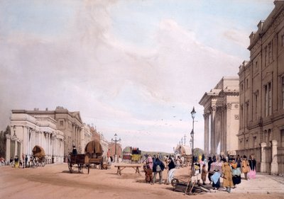 Hyde Park Corner, mirando hacia Piccadilly, de 