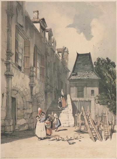 La Abadía de San Amando, Rouen de Thomas Shotter Boys
