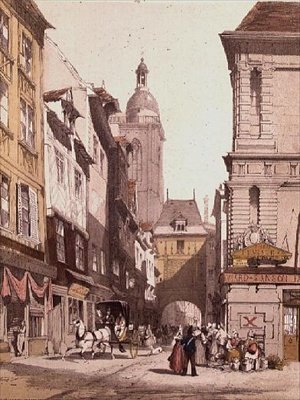 La Abadía de San Armand, Rouen de 