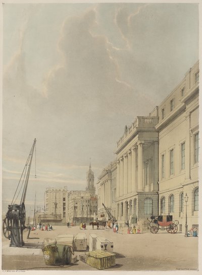 Londres tal como es: Entrada, La Casa de Aduanas de Thomas Shotter Boys