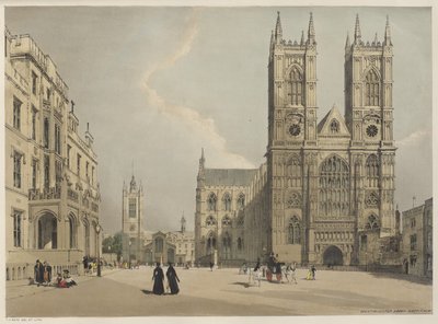 Londres tal como es: Abadía de Westminster de Thomas Shotter Boys