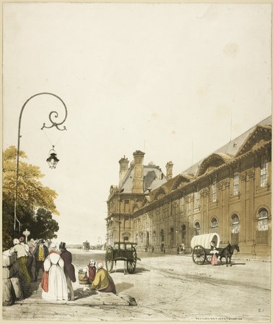 Pabellón de Flora, Tuileries de Thomas Shotter Boys