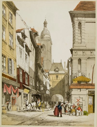 Arquitectura pintoresca en París, Gante, Amberes, Touen, etc. de Thomas Shotter Boys