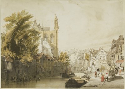 Arquitectura pintoresca en París, Gante, Amberes, Touen, etc. de Thomas Shotter Boys
