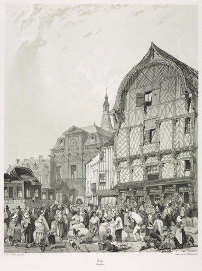 Viajes pintorescos y románticos en la antigua Francia, Picardie Vol. 2, 1840 de Thomas Shotter Boys