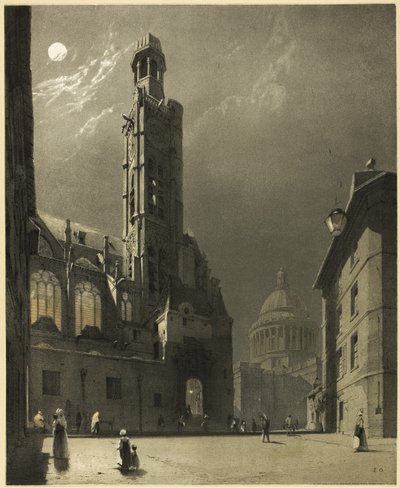 San Esteban del Monte y el Panteón, París de Thomas Shotter Boys