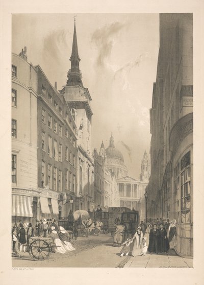 San Pablo desde Ludgate Hill de Thomas Shotter Boys