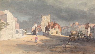 Escena callejera en Stratford by Bow de Thomas Shotter Boys