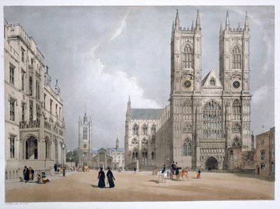 Abadía de Westminster y Hospital, Londres de Thomas Shotter Boys