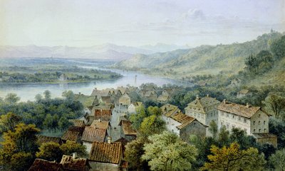 Una vista de Karlsruhe de Thomas Sidney Cooper