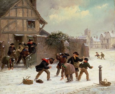 Lanzamiento de bolas de nieve de Thomas Smythe