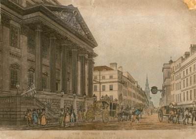 La Mansion House, Londres de Thomas Snr. Malton