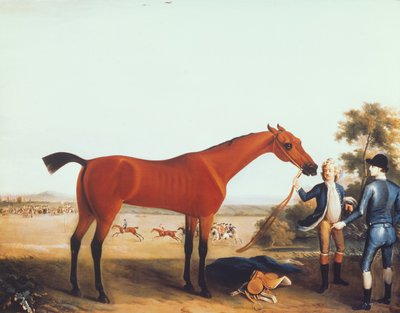 El caballo de carreras del duque de Devonshire 