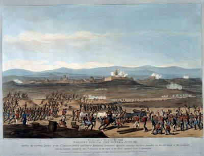 Badajoz Durante el Sitio de junio de 1811, placa 4 de 