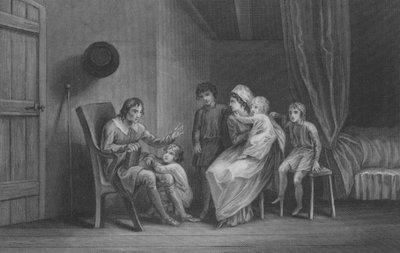 Cristiano expresa sus miedos a su familia de Thomas Stothard
