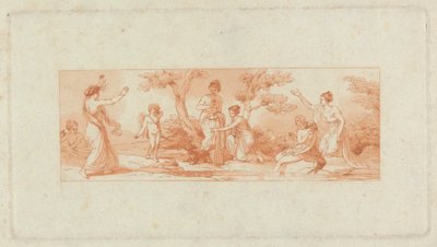 [Uno de] dos álbumes, con un total de 213 dibujos de Stothard para ilustraciones de libros de Thomas Stothard