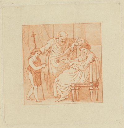 [Uno de] dos álbumes, con un total de 213 dibujos de Stothard para ilustraciones de libros de Thomas Stothard