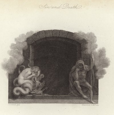Pecado y Muerte de Thomas Stothard