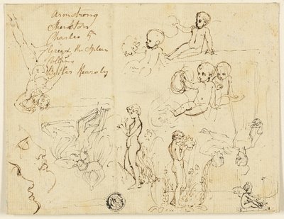 Bocetos para la poesía de Samuel Rogers de Thomas Stothard