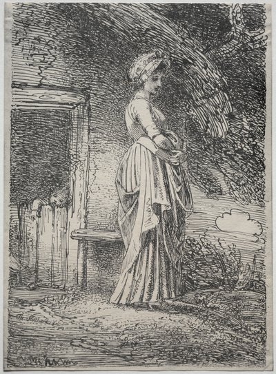 Especímenes de Poliautografía: La manzana perdida, 1803 de Thomas Stothard