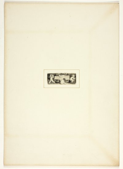 Estudio para una lámina de Los triunfos del temperamento, en el libro de compromisos reales de 1796 de Thomas Stothard
