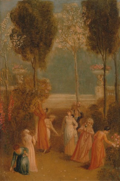 El jardín de Thomas Stothard