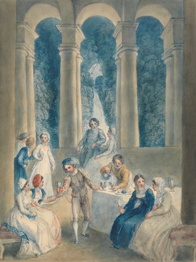 Décima jornada del Decamerón de Thomas Stothard