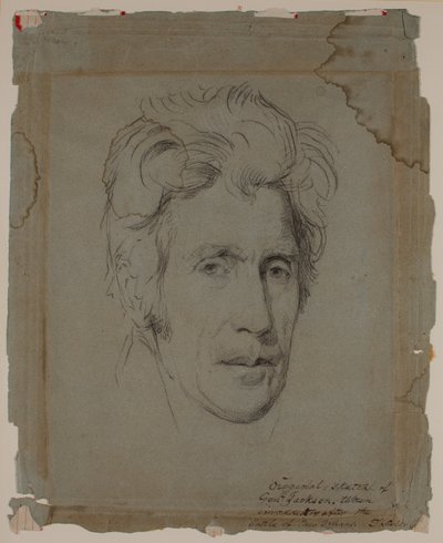 Andrew Jackson, después de la Batalla de Nueva Orleans, c.1815 de Thomas Sully