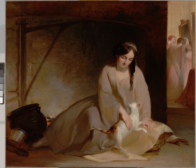 Cenicienta en el Fuego de la Cocina de Thomas Sully