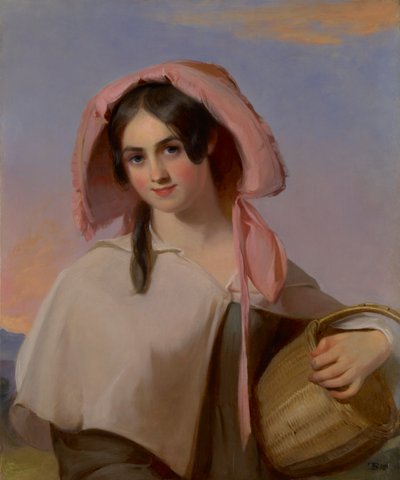 Elizabeth Huddell Cook (más tarde Elizabeth Huddell Cook Bache, 1815) de Thomas Sully
