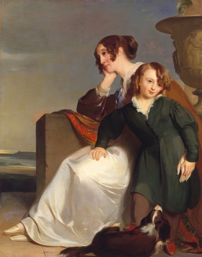 Madre e hijo, 1840 de Thomas Sully