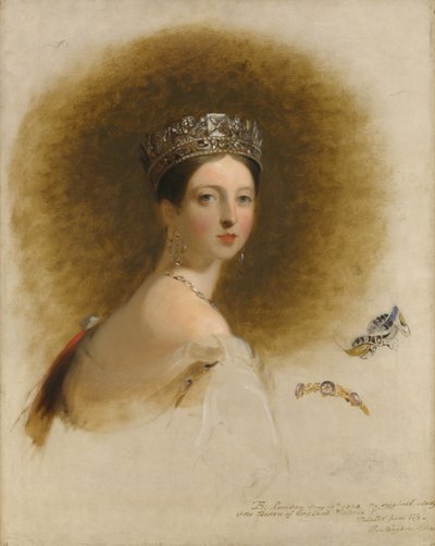 Retrato de la Reina Victoria de Thomas Sully