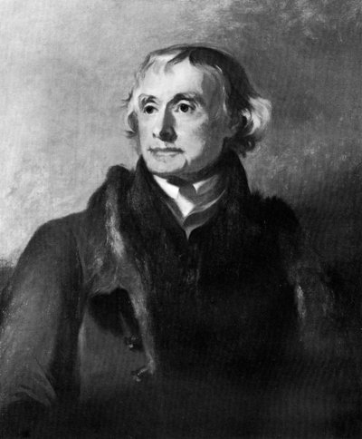 Thomas Jefferson, tercer Presidente de los Estados Unidos, siglo XIX de Thomas Sully