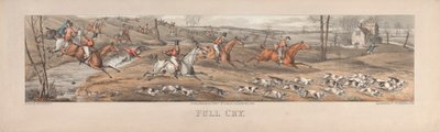 Un juego de cuatro: Full Cry. Londres, pub. por Thos. McLean, 1824 de Thomas Sutherland