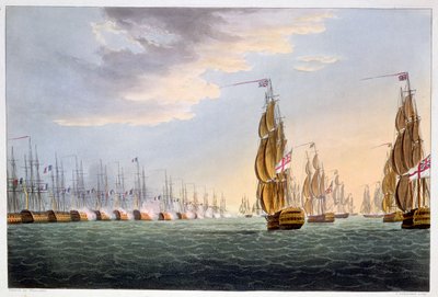 Batalla del Nilo, 1 de agosto de 1798, 1816 de Thomas Sutherland