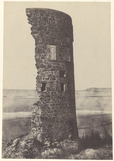 Torre golpeada por un rayo, Bahía de Saint-Ouen de Thomas Sutton