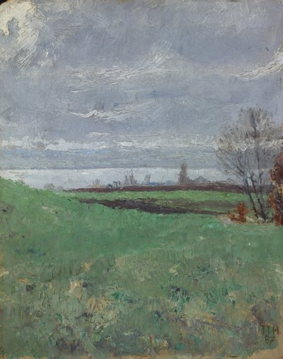 paisaje de ammersee de Thomas Theodor Heine