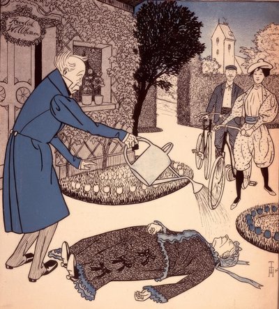 La visita de los recién casados de Thomas Theodor Heine
