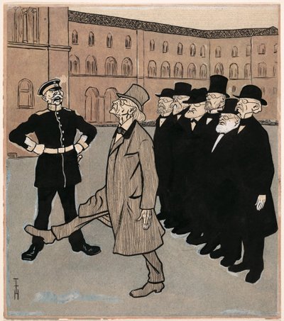 La libertad de la ciencia; Simplicissimus V/5 de Thomas Theodor Heine